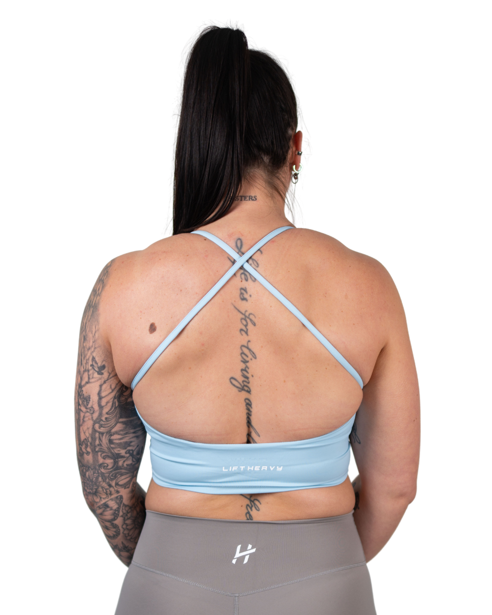 Longline Strapped Back Bra